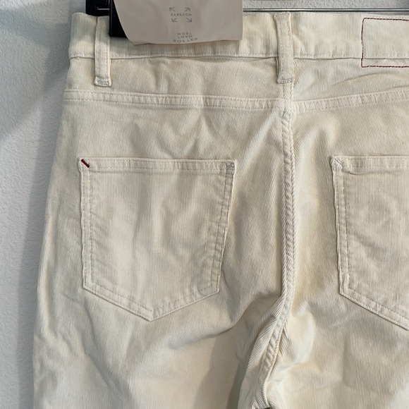 NWT Marine Layer Vintage Straight Corduroy White - Picture 9 of 13